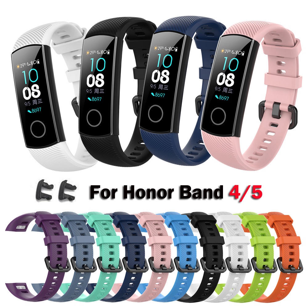 Dây đeo thay thế dây đeo đồng hồ silicon cho honor band 4/4
