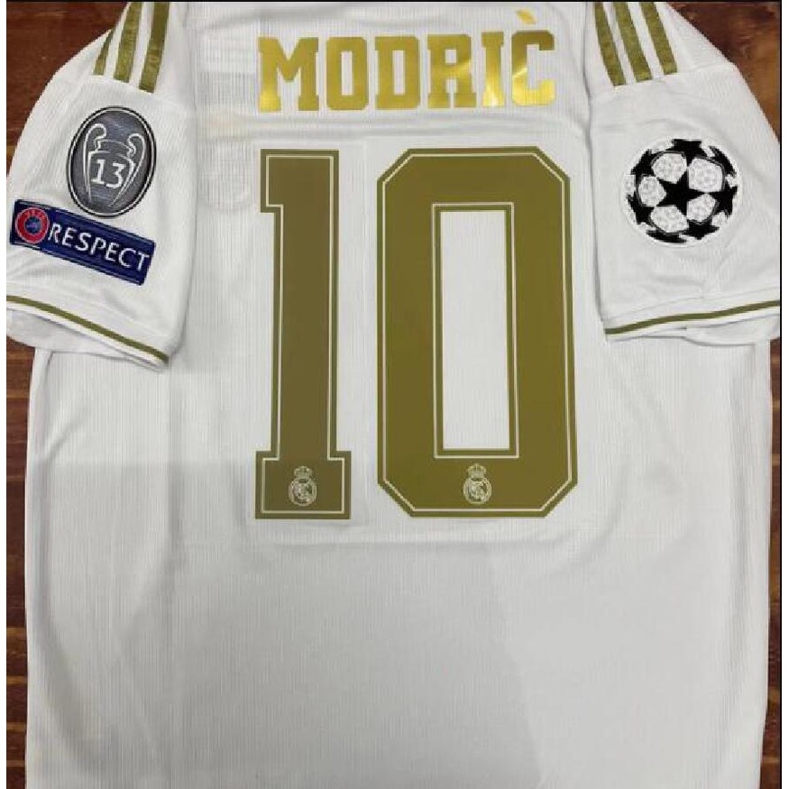 Áo Bóng Đá Tay Ngắn Real Madrid Mùa Giải 19 / 20 Câu Lạc Bộ Real Madrid 2019