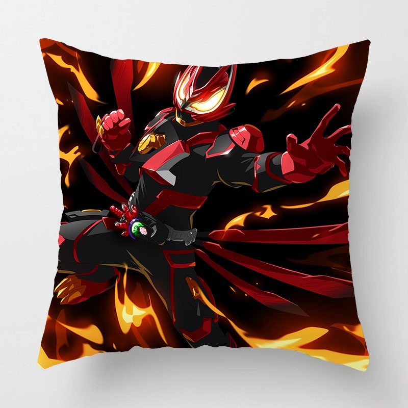 Vỏ Gối 45 * 45cm In Hình Kamen Rider Ngộ Nghĩnh