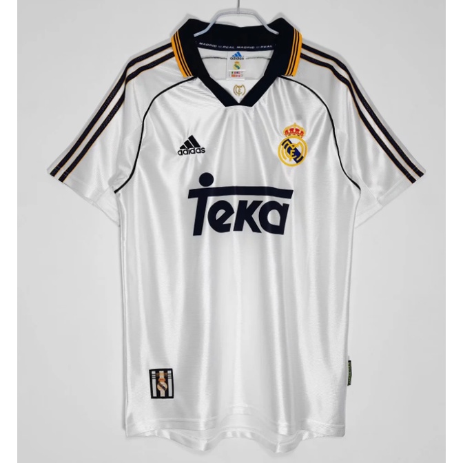 Áo Thun Đá Banh Real Madrid Phong Cách Retro Cho Nam