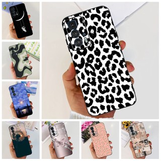 Ốp Điện Thoại Silicon Mềm Họa Tiết Da Báo Thời Trang Cho Motorola Edge 20 Fusion / Edge 20 Lite / Edge 20 Pro Moto Edge 2021