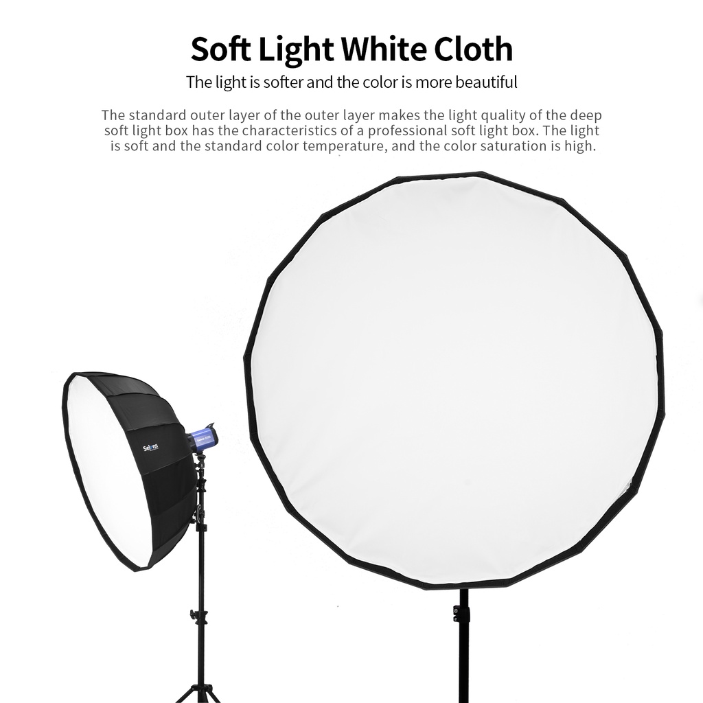 Dù che nắng SELENS chụp ảnh chuyên nghiệp 65 / 85 / 105CM