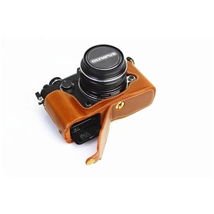 Bao Da PU Nửa Thân Cho Máy Ảnh Olympus PEN-F