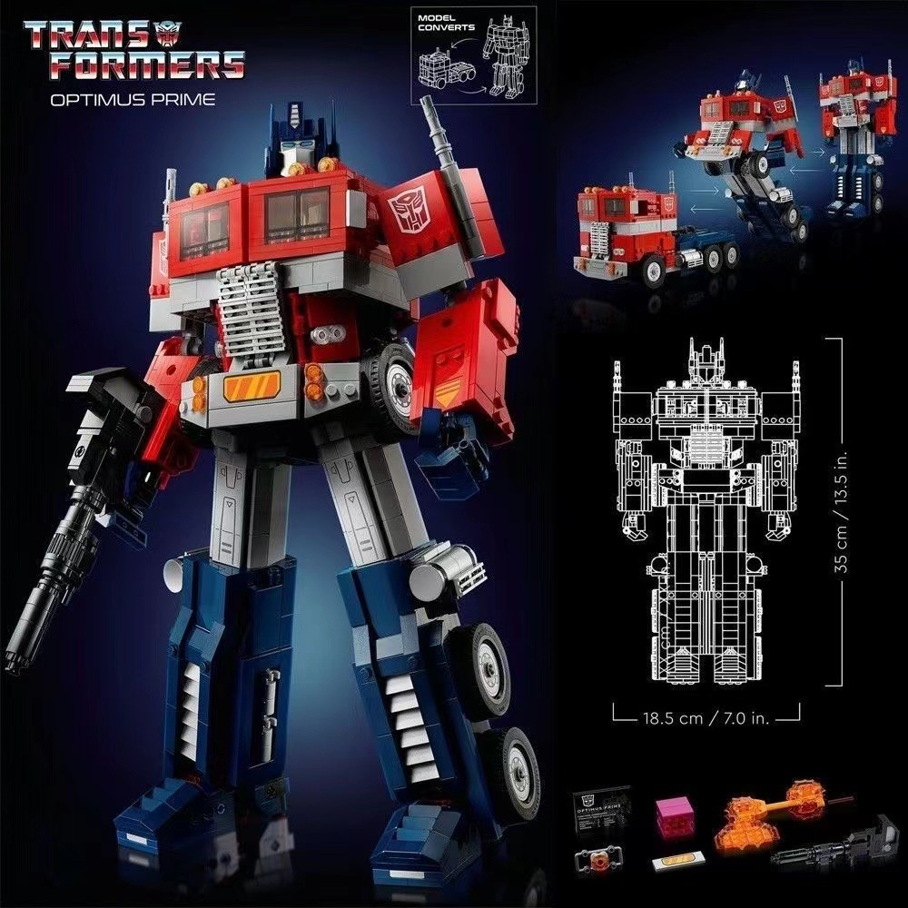 Đồ Chơi Lắp Ráp Lego 10302 Biến Hình Optimus Prime