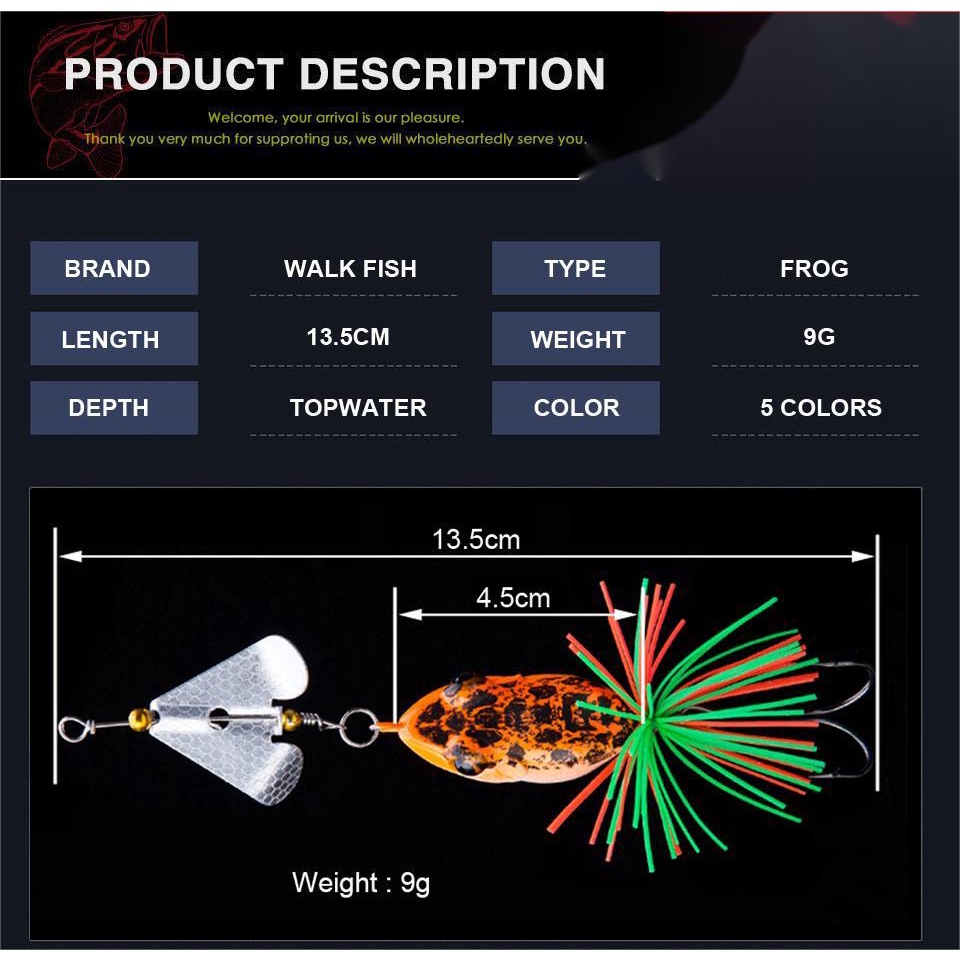 Nhái hơi mồi câu lure cá sắt Mồi Câu Cá nhái hơi mini Mềm Hình Ếch Nhảy Vui Nhộn mồi giả