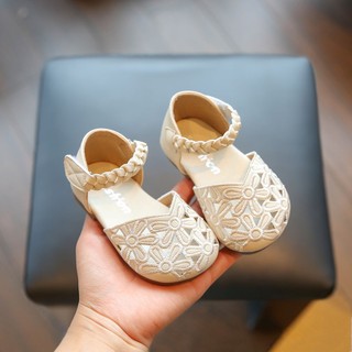 Giày sandal đế mềm chống trượt phong cách hàn quốc cho bé gái