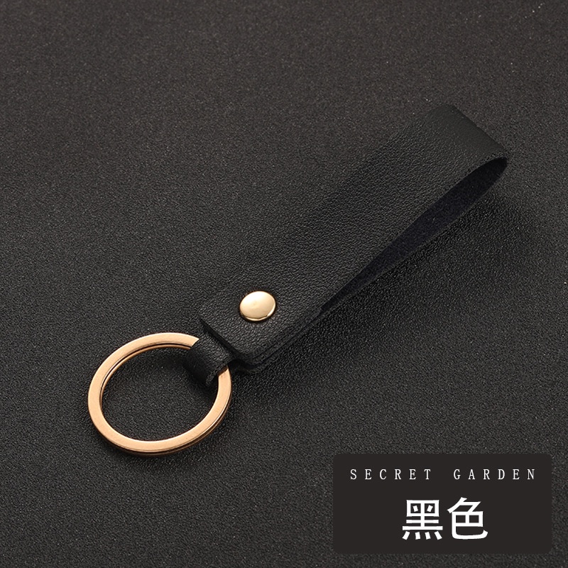 Móc Khóa Da PU Sáng Tạo Cho Xe Hơi