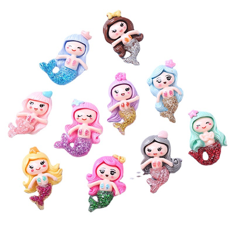 SKE10 , jibbits hoạt hình  phụ kiện trang trí nail, điên thoại, đồ homemade túi xách