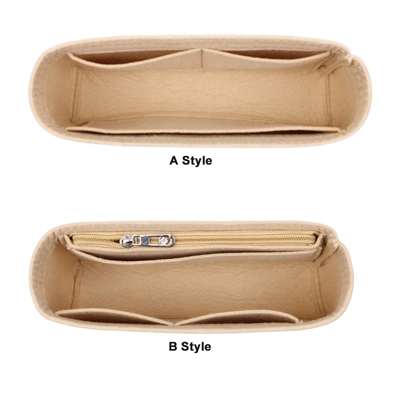 Túi đựng mỹ phẩm EVERTONER bằng vải nỉ thích hợp cho LEBOY S M L