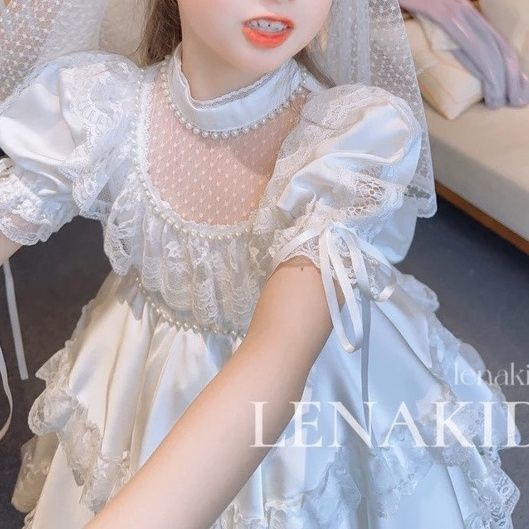 Đầm Công Chúa Ngọt Ngào Thời Trang Mùa Hè Hàn Quốc Cho Bé Gái