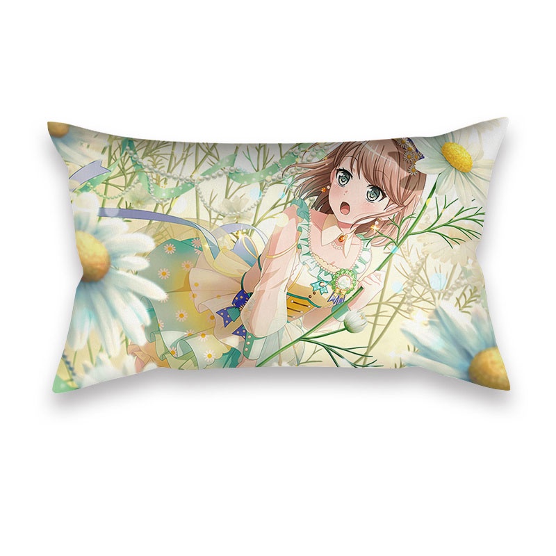 50 * 30cm BanG Dream! Băng Đeo Đầu Dự Tiệc Cho Bé Gái! Vỏ Gối Tựa Bằng Polyester Trang Trí Nhà Cửa / Xe Hơi