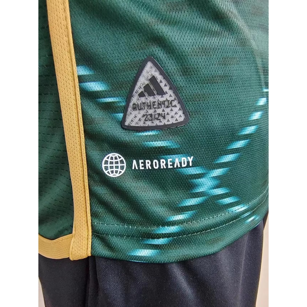 Áo Bóng Đá 23 / 24 Portland Timbers Away Phiên Bản Màu Xanh Lá Cây Cho Nam