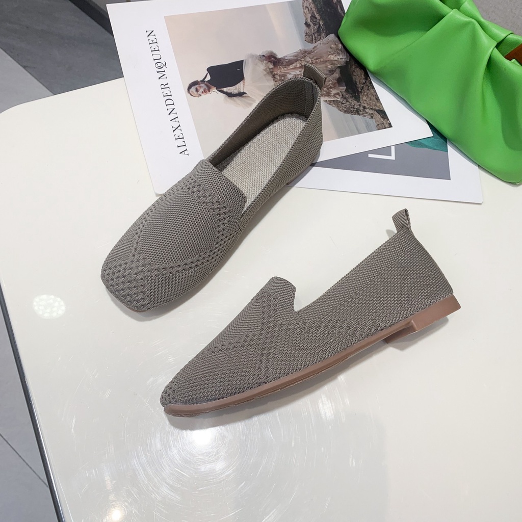 Giày Vải Canvas Đế Mềm Thoáng Khí Thời Trang Xuân Thu Cho Nữ