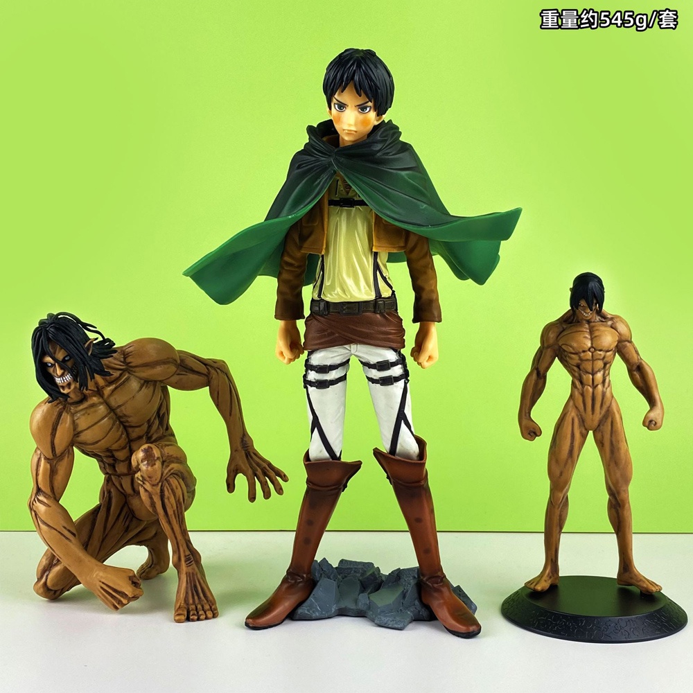 Mô Hình Đồ Chơi Nhân Vật Levi Ackerman Trong Phim Attack on Titan 4 Kiểu 13.5-24cm