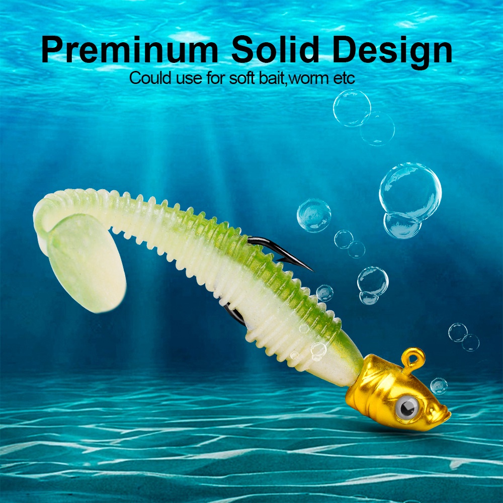 Bộ 5 Mồi Giả Câu Cá Mềm 3.5g / 5g / 7g