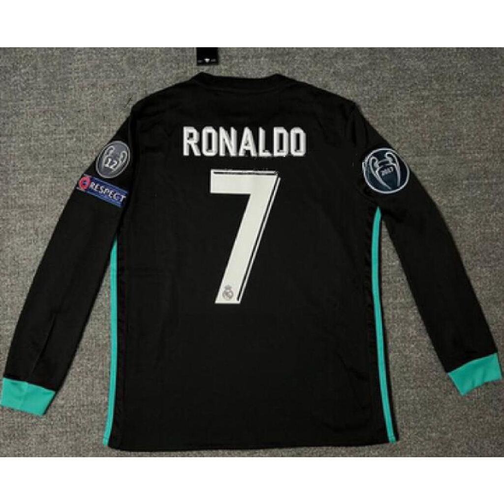 Áo Bóng Đá Dài Tay Real Madrid 2017