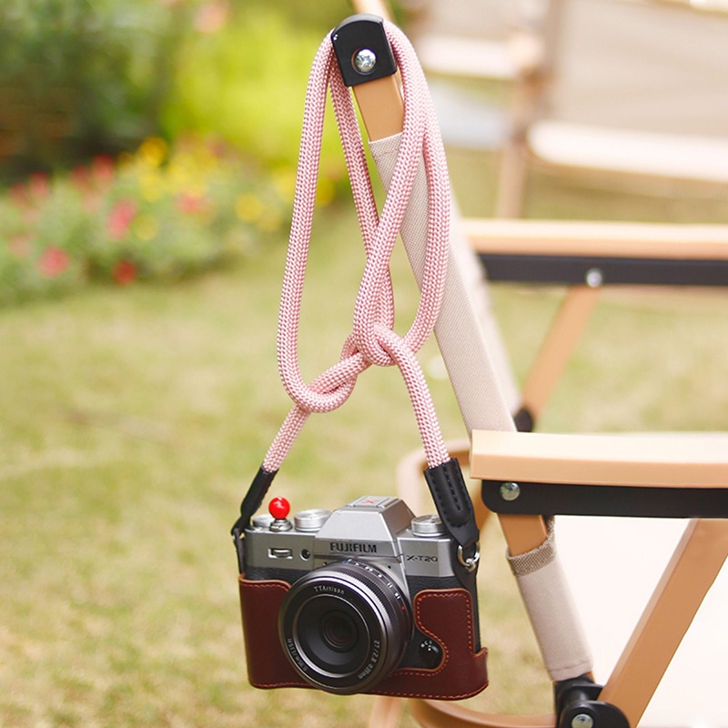 Dây Đeo Máy Ảnh SLR Bằng Nylon Phong Cách Retro