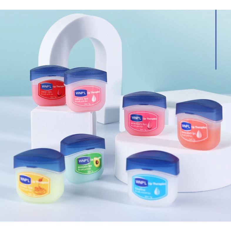 Set 6 Son Dưỡng Môi Cấp Ẩm Và Làm Mờ Đường Viền Môi Cho Nam Nữ