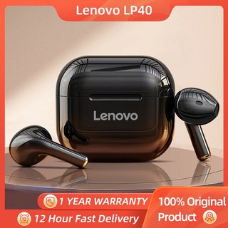 Tai nghe chụp tai bluetooth lenovo lp40 có micro âm thanh siêu trầm và phụ kiện