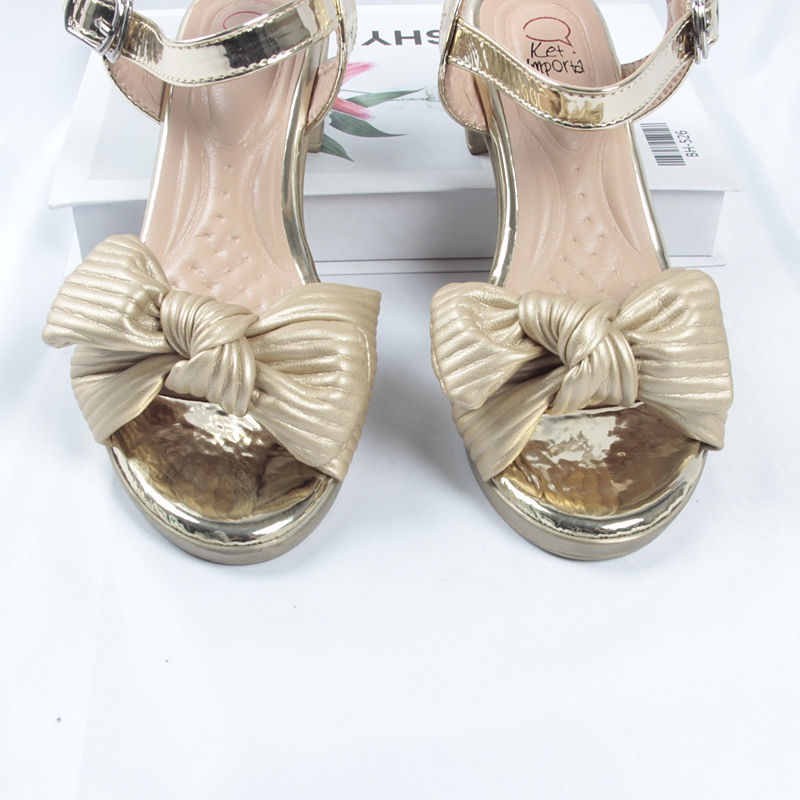 Xăng đan Cao Gót Thời Trang Mùa Hè Hàn Quốc 2023 Cho Bé Gái