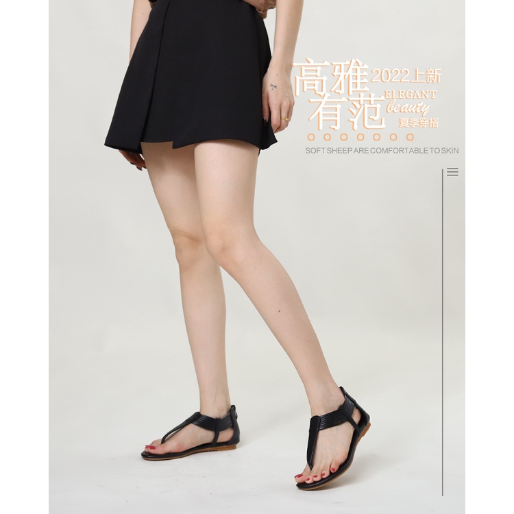 Giày Sandal Đế Bệt Chống Trượt Thời Trang Mùa Hè 2023 1407-57