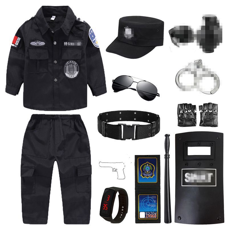 Bộ Đồ Hóa Trang Cảnh Sát Dịp Halloween Cho Bé Trai