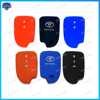 Bọc Chìa Khóa Oto Bằng Silicone Cho Toyota Vios 2014-2018 All-New Yaris 2018-2020