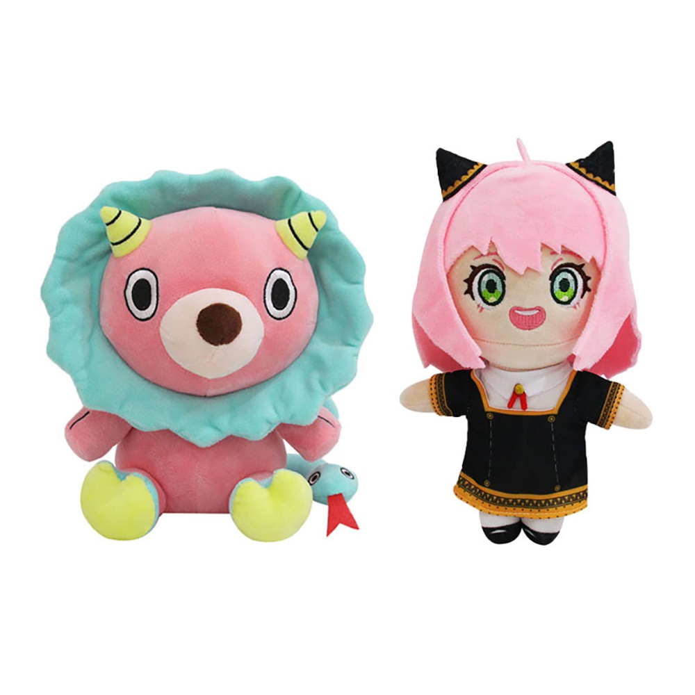 Thú Nhồi Bông Hình Chú Sư Tử Trong Phim Anya Forger Yor Loid Forger Chimera