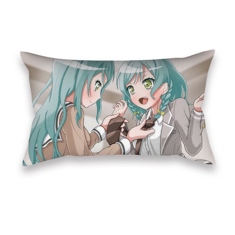 50 * 30cm BanG Dream! Băng Đeo Đầu Dự Tiệc Cho Bé Gái! Vỏ Gối Tựa Bằng Polyester Trang Trí Nhà Cửa / Xe Hơi