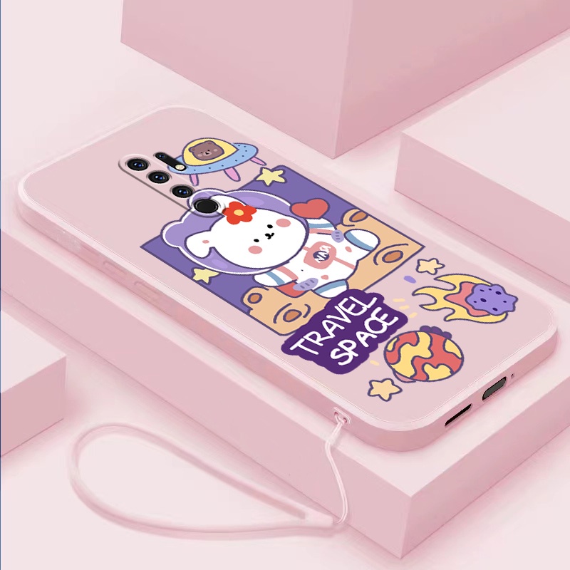Ốp Điện Thoại Tpu Họa Tiết Chú Thỏ Ngoài Không Gian Cho Redmi 9 Redmi 9A Redmi 9C / 10A Redmi 8 Redmi 8A Redmi 10C