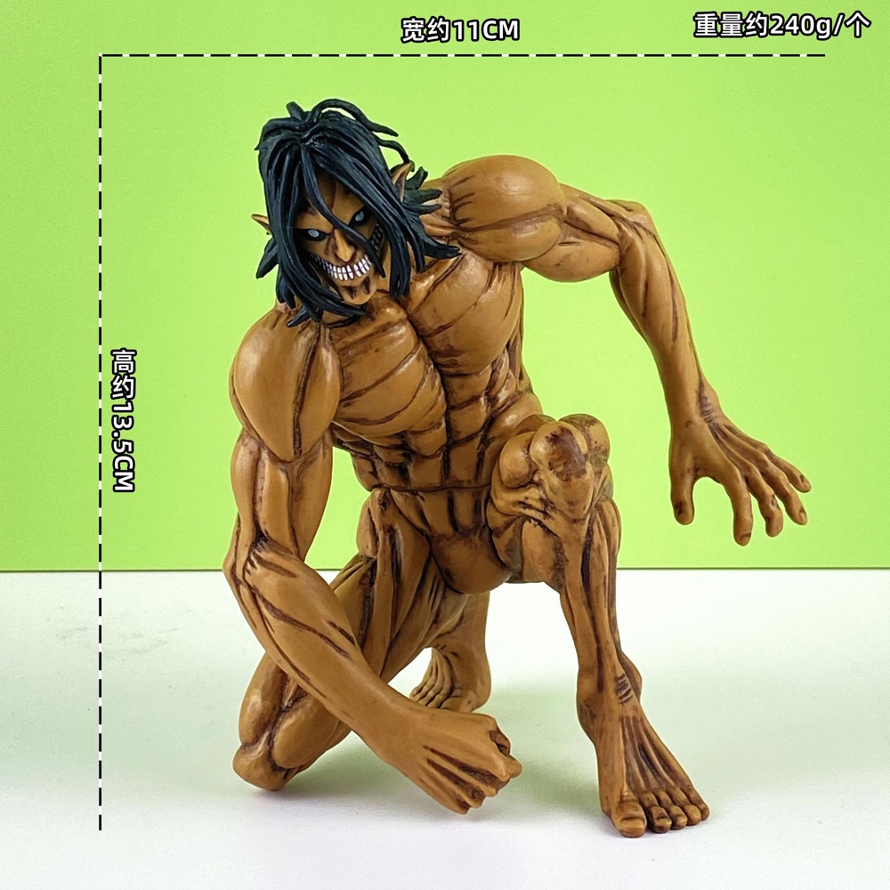 Mô Hình Đồ Chơi Nhân Vật Levi Ackerman Trong Phim Attack on Titan 4 Kiểu 13.5-24cm