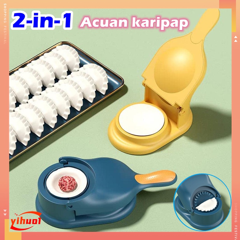 Khuôn Làm Bánh Bao Máy Ép Da Thủ Công Dụng Cụ Tạo Tác Da Bánh Bao Dụng Cụ Làm Bánh Bao 2 Trong 1 Nhà Bếp Dụng Cụ Ép Bột Phụ Kiện Nhà Bếp