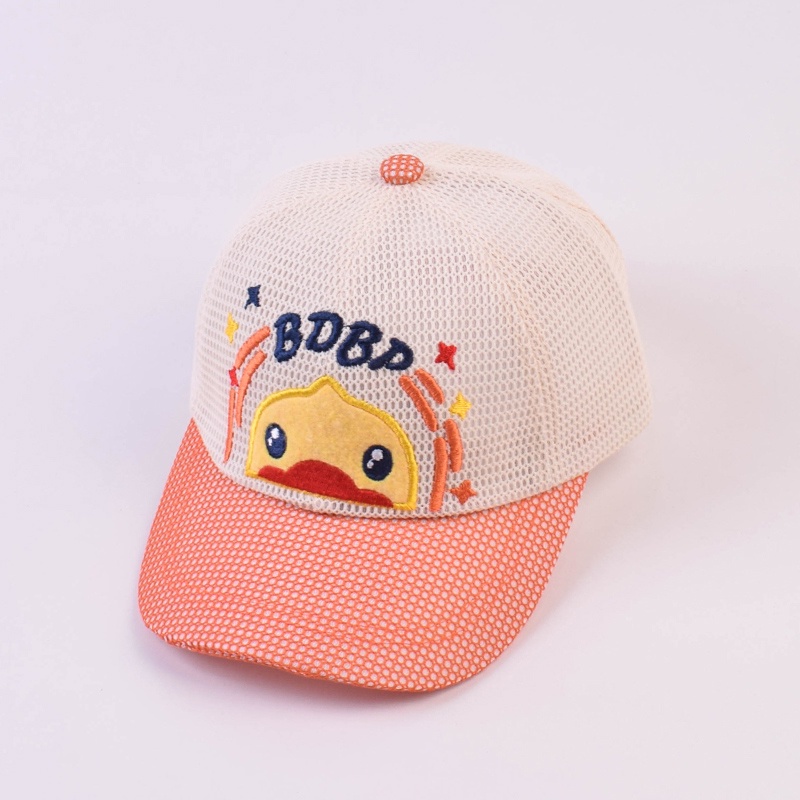 Mũ Lưỡi Trai Chống Nắng Phối Lưới Thời Trang Mùa Hè Dễ Thương Cho Bé