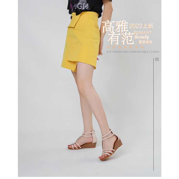 Sandal Hở Ngón Đế Xuồng Phong Cách Thời Trang Roman 2023 Mới 1418-939