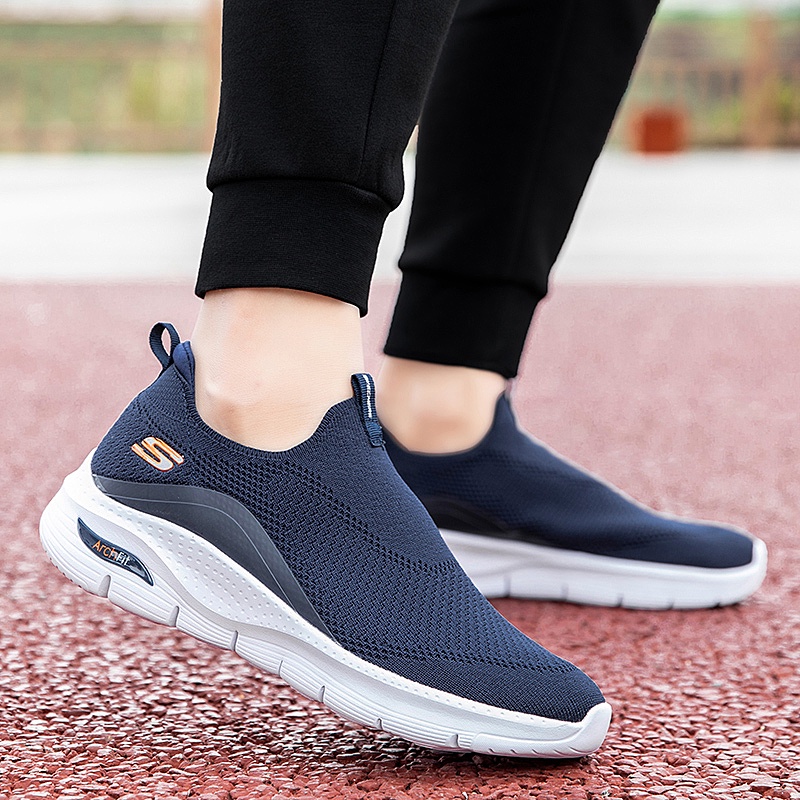 Go Walk Arch-fit * Skechers_Giày Thường Giày Chạy Bộ Thể Thao Trượt Vào Giày Chạy Bộ Skechers_