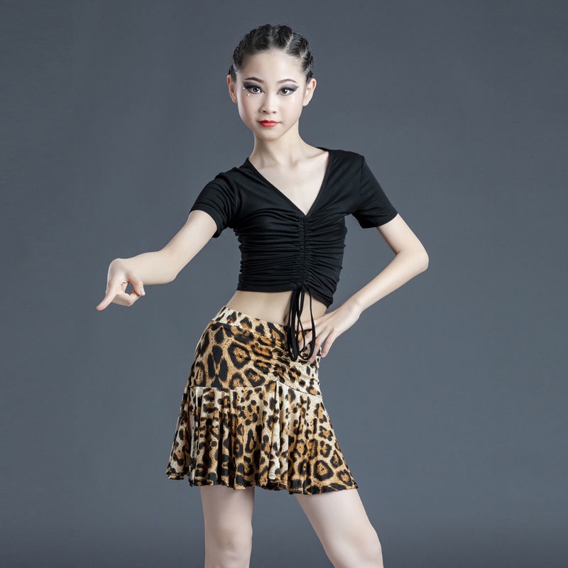 Trang Phục Biểu Diễn Khiêu Vũ Latin Latin Chuẩn 3.244 Cho Bé