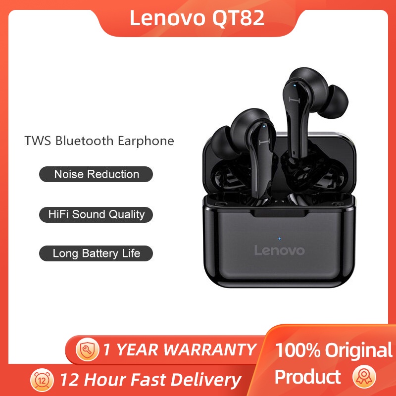 Tai nghe không dây Chống Tiếng Ồn Tương Thích Với IOS / Android Lenovo QT82