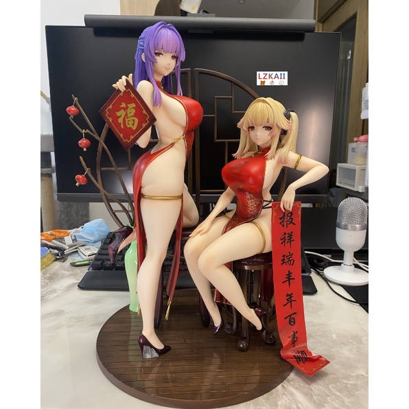 Mô Hình Nhân Vật Yuri & Stella 31cm Tỉ Lệ 1 / 4 Trang Trí Đáng Yêu