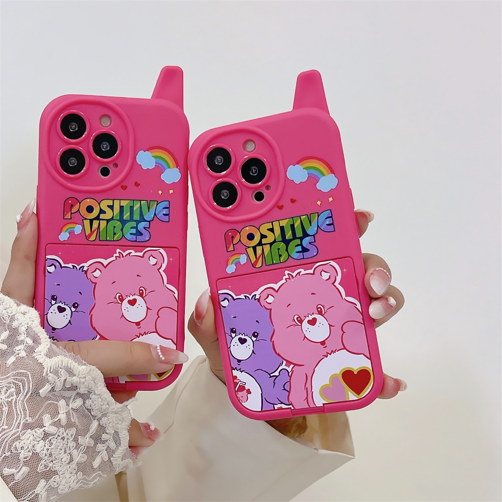 Ốp Điện Thoại TPU Mềm Nắp Gập Tráng Gương In Họa Tiết Thời Trang Dành Cho iphone 14 Pro Max 13 Pro Max 12 Pro Max
