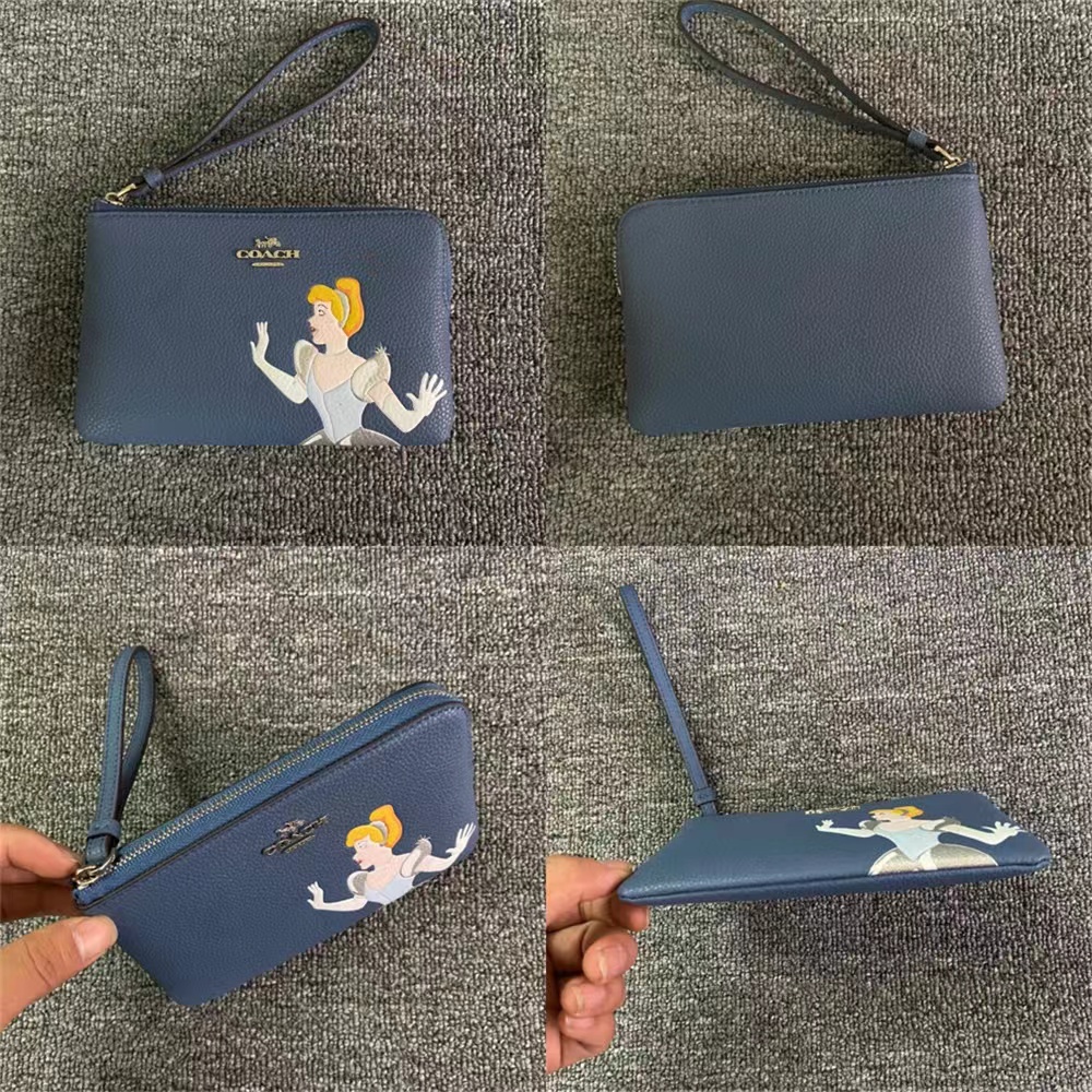 DISNEY Ví Đựng Tiền Xu Có Dây Kéo c3361 c3362 c3363 30004 cf213 3361 3362 3363 30004 213