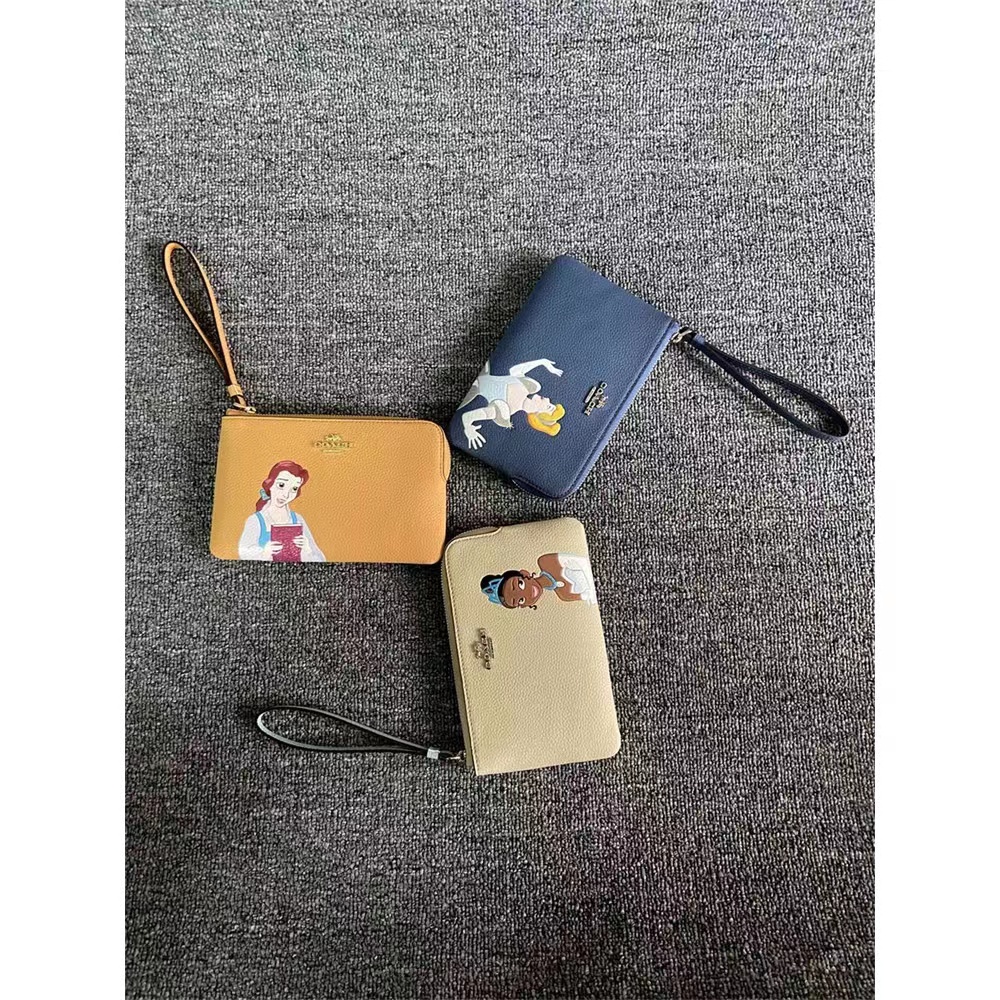 DISNEY Ví Đựng Tiền Xu Có Dây Kéo c3361 c3362 c3363 30004 cf213 3361 3362 3363 30004 213