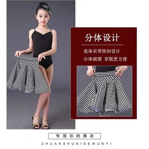 Đầm Khiêu Vũ Latin Hai Dây 3.24 Xinh Xắn Cho Bé Gái
