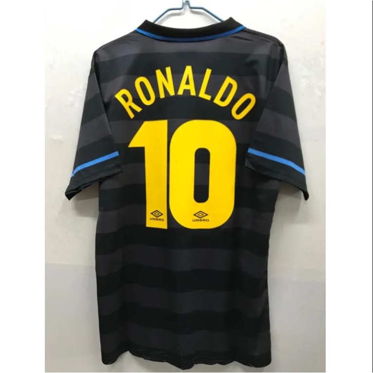 Áo Bóng Đá Đội Tuyển Inter Milan 97-98 Phong Cách retro