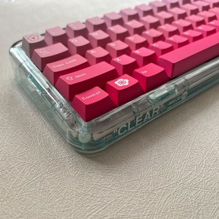 Peach Blossom keycaps cherry profile Five Side DYE SUB PBT keycap set