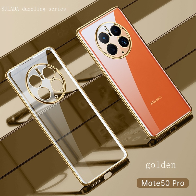 Áo Thun Thiết Kế Mới Năng Động Thời Trang۞Ốp Điện Thoại Silicon Nhám Trong Suốt Mạ Điện Bảo Vệ Toàn Diện Cho Honor Magic5pro Huawei Mate50