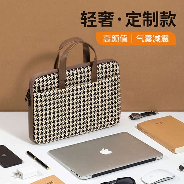Hewlett-Packard Túi Xách Laptop Cao Cấp Cho Apple macbook pro16 Lenovo Shin-Chan air13 Huawei matebook14 51.9cm Dell HP Sang Trọng