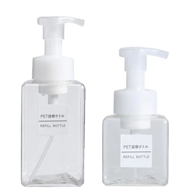 Bình Xịt Bọt Xà Phòng muji muji muji Làm Sạch Da Tay / Tạo Bọt Xà Phòng Rửa Tay / Chai Dầu Gội Đầu5.5