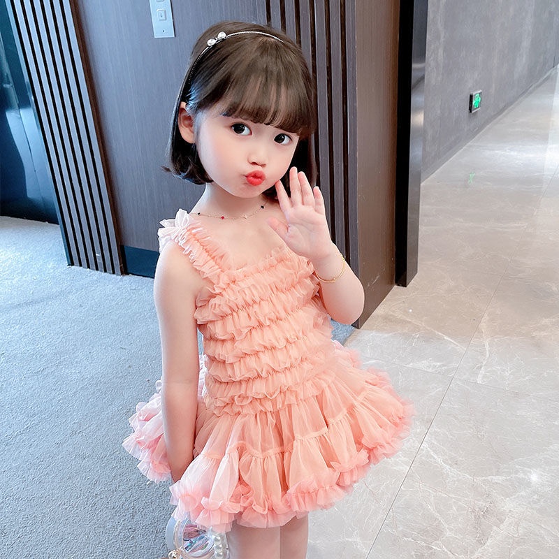 Đầm Xòe Tutu Công Chúa Phong Cách Ngoại Quốc 2023 Hàng Mới Dành Cho Bé Gái