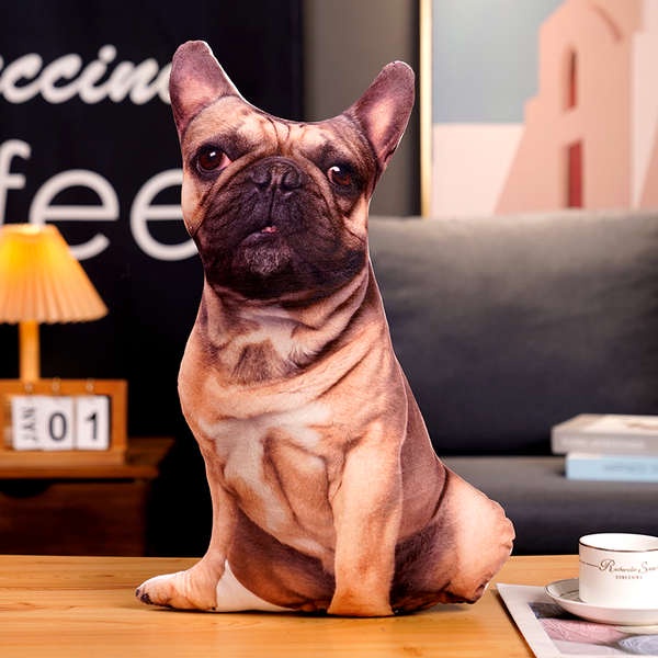 Thú Nhồi Bông Hình Chú Chó Corgi 3D Đáng Yêu