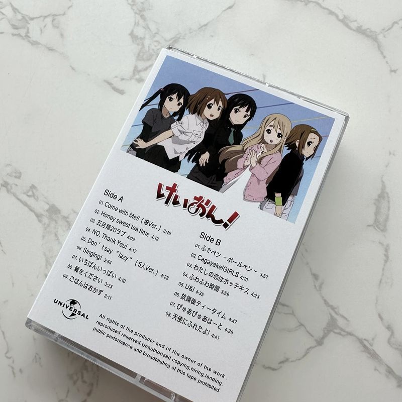 Album Ảnh Phim Hoạt Hình cassette light tone girl t0520